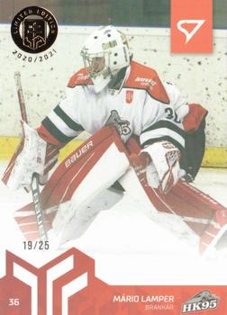 2020-21 SportZoo Slovenská Hokejová Liga - Limited Edition #128 Mario Lamper Front