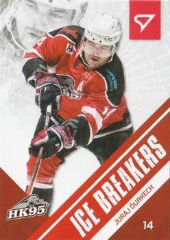 2020-21 SportZoo Slovenská Hokejová Liga - Ice Breakers #IB-14 Juraj Durkech Front