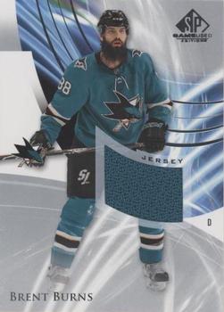 2020-21 SP Game Used - Silver Jersey #23 Brent Burns Front
