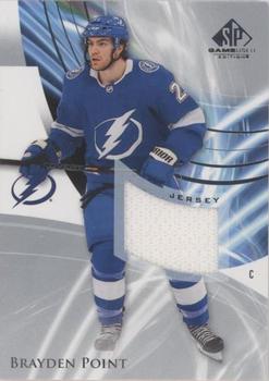 2020-21 SP Game Used - Silver Jersey #55 Brayden Point Front