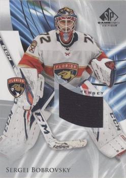 2020-21 SP Game Used - Silver Jersey #58 Sergei Bobrovsky Front