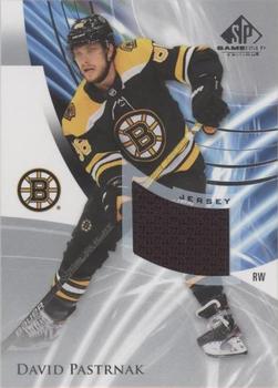 2020-21 SP Game Used - Silver Jersey #75 David Pastrnak Front