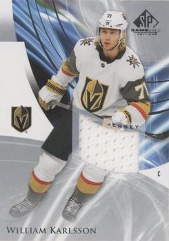2020-21 SP Game Used - Silver Jersey #98 William Karlsson Front