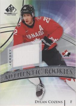 2020-21 SP Game Used - Silver Jersey #120 Dylan Cozens Front
