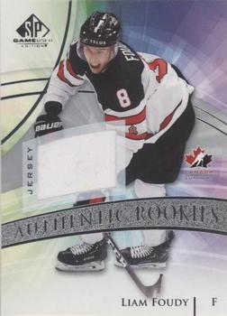 2020-21 SP Game Used - Silver Jersey #124 Liam Foudy Front