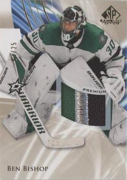 2020-21 SP Game Used - Gold Patch #96 Ben Bishop Front