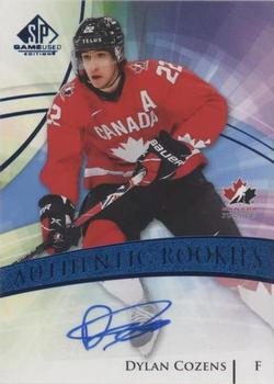 2020-21 SP Game Used - Blue Autographs #120 Dylan Cozens Front