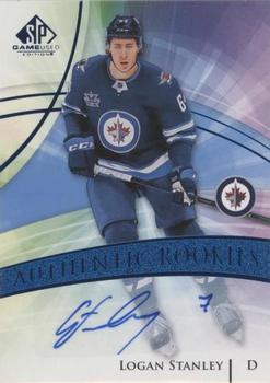 2020-21 SP Game Used - Blue Autographs #132 Logan Stanley Front