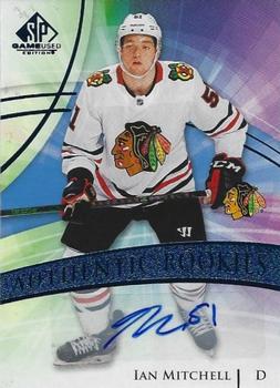 2020-21 SP Game Used - Blue Autographs #157 Ian Mitchell Front