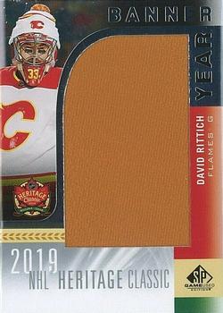 2020-21 SP Game Used - 2019 NHL Heritage Classic Banner Year Relics #HC20-DR David Rittich Front