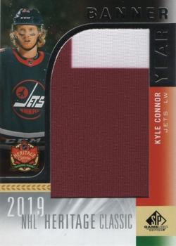 2020-21 SP Game Used - 2019 NHL Heritage Classic Banner Year Relics #HC20-KC Kyle Connor Front