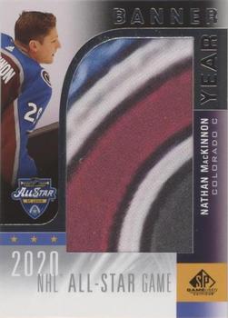 2020-21 SP Game Used - 2020 NHL All-Star Game Banner Year Relics #AS20-NM Nathan MacKinnon Front