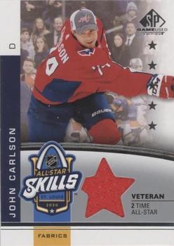 2020-21 SP Game Used - 2020 NHL All-Star Skills Fabrics #ASV-JC John Carlson Front