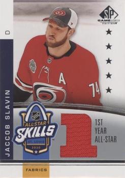 2020-21 SP Game Used - 2020 NHL All-Star Skills Fabrics 1st Year #AS1-JS Jaccob Slavin Front