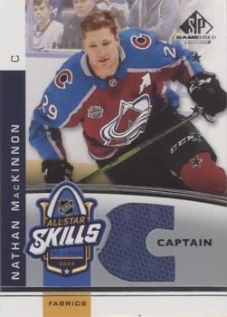 2020-21 SP Game Used - 2020 NHL All-Star Skills Fabrics Captains #ASC-NM Nathan MacKinnon Front