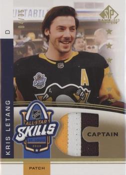 2020-21 SP Game Used - 2020 NHL All-Star Skills Fabrics Captains Patch #ASC-KL Kris Letang Front
