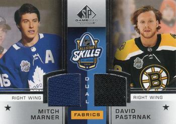 2020-21 SP Game Used #ASD-PM Mitch Marner / David Pastrnak Front