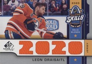 2020-21 SP Game Used - 2020 NHL All-Star Skills Relic Blends #ASB-LD Leon Draisaitl Front