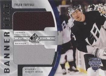 2020-21 SP Game Used - 2020 NHL Stadium Series Banner-Jersey Relics #BYJ-TT Tyler Toffoli Front