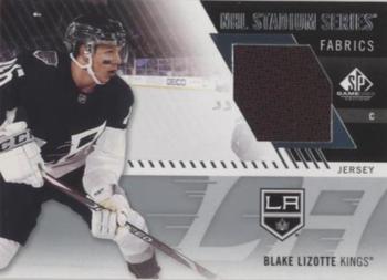 2020-21 SP Game Used - 2020 NHL Stadium Series Fabrics #SSF-BL Blake Lizotte Front