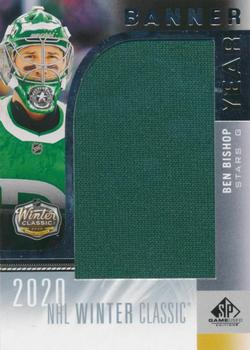 2020-21 SP Game Used - 2020 NHL Winter Classic Banner Year Relics #WC20-BB Ben Bishop Front
