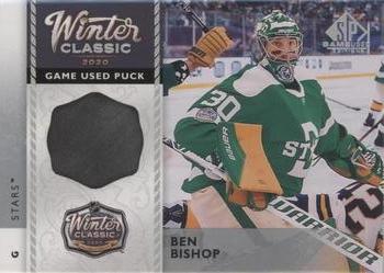 2020-21 SP Game Used - 2020 NHL Winter Classic Game Used Pucks #WCP-BB Ben Bishop Front
