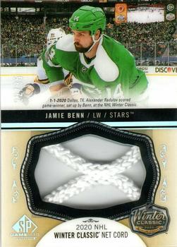 2020-21 SP Game Used - 2020 NHL Winter Classic Material Net Cord #WCND-JB Jamie Benn Front