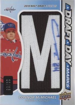 2020-21 SP Game Used - Draft Day Marks Rookies #DDM-CM Connor McMichael Front