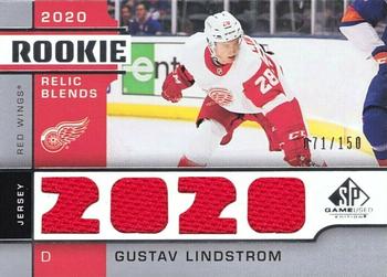 2020-21 SP Game Used - Rookie Relic Blends #RB-GL Gustav Lindstrom Front