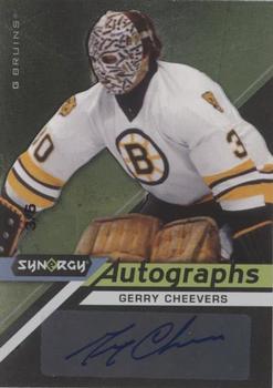 2020-21 Upper Deck Synergy - Autographs Black #A-GC Gerry Cheevers Front