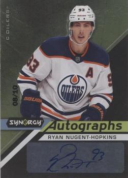 2020-21 Upper Deck Synergy - Autographs Black #A-RN Ryan Nugent-Hopkins Front