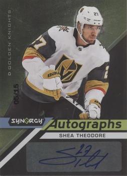 2020-21 Upper Deck Synergy - Autographs Black #A-ST Shea Theodore Front
