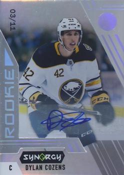 2020-21 Upper Deck Synergy - Mystery Rookie Autographs Exchange #S-DC Dylan Cozens Front