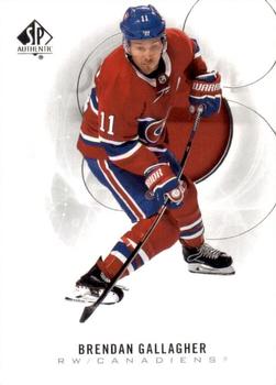 2020-21 SP Authentic #65 Brendan Gallagher Front