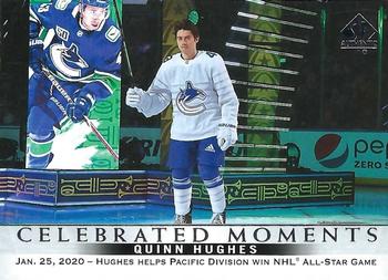 2020-21 SP Authentic #103 Quinn Hughes Front