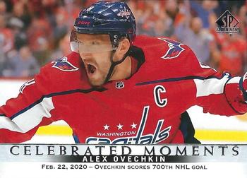 2020-21 SP Authentic #107 Alex Ovechkin Front