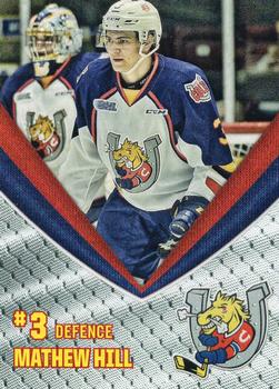 2018-19 Barrie Colts (OHL) #2 Mathew Hill Front