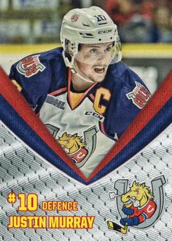 2018-19 Barrie Colts (OHL) #7 Justin Murray Front