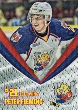 2018-19 Barrie Colts (OHL) #12 Peter Fleming Front