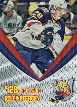 2018-19 Barrie Colts (OHL) #16 Riley Piercey Front
