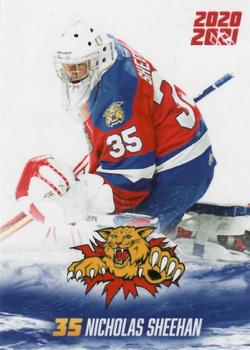 2020-21 Moncton Wildcats (QMJHL) #3 Nicholas Sheehan Front