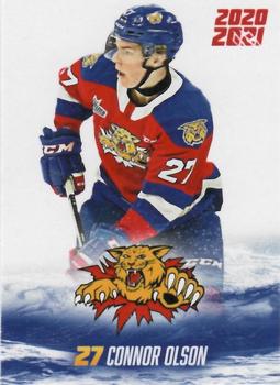 2020-21 Moncton Wildcats (QMJHL) #5 Connor Olson Front