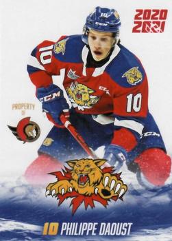 2020-21 Moncton Wildcats (QMJHL) #19 Philippe Daoust Front