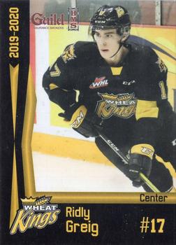 2019-20 Brandon Wheat Kings (WHL) #NNO Ridly Greig Front