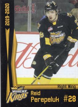 2019-20 Brandon Wheat Kings (WHL) #NNO Reid Perepeluk Front