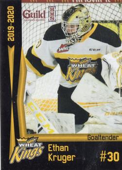 2019-20 Brandon Wheat Kings (WHL) #NNO Ethan Kruger Front
