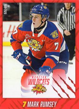 2019-20 Moncton Wildcats (QMJHL) #NNO Mark Rumsey Front