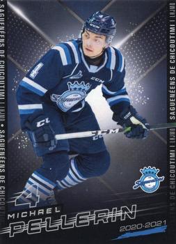 2020-21 Extreme Chicoutimi Sagueneens (QMJHL) #1 Michael Pellerin Front