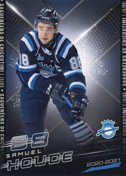 2020-21 Extreme Chicoutimi Sagueneens (QMJHL) #18 Samuel Houde Front