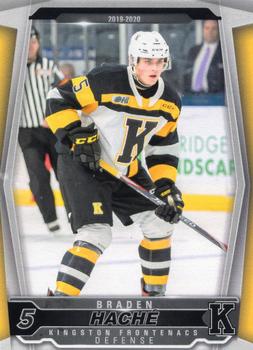 2019-20 Extreme Kingston Frontenacs (OHL) #NNO Braden Hache Front